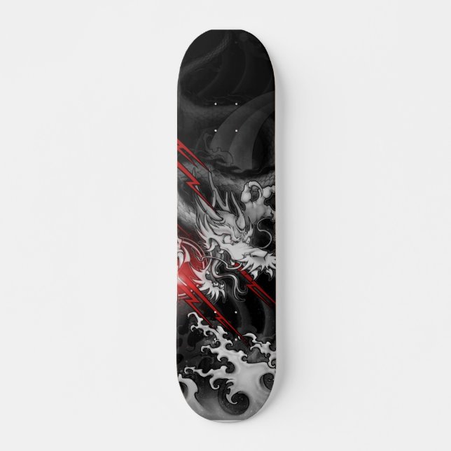Japanese Dragon Skateboard (Front)