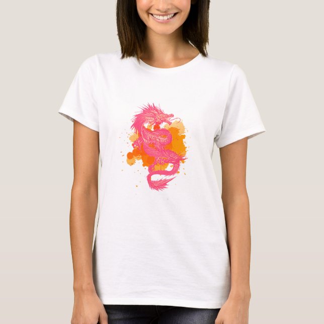 Japanese dragon T-Shirt (Front)