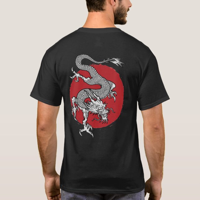 Japanese Dragon T-Shirt (Back)