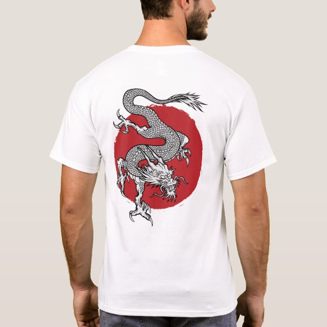 Japanese Dragon T-Shirt (Back)