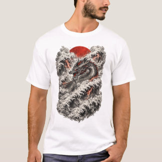 Japanese Dragon Tattoo T Shirt – Traditional Irezu