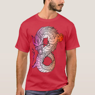 Japanese Dragon Vintage Demon Retro 1 T-Shirt