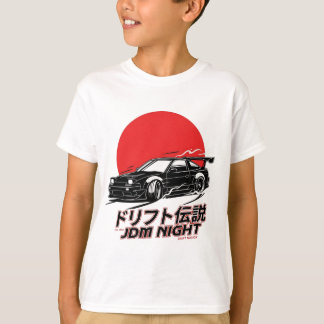 Japanese Drift Culture Street Racing Aesthetic T-Shirt