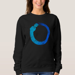 Japanese Enso Paint Circle Sweatshirt