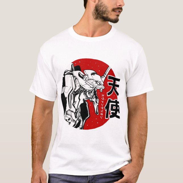 japanese evangelion T-Shirt (Front)