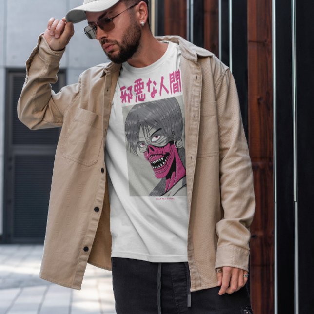 Japanese Evil Creature Dark Anime  T-Shirt (Creator Uploaded)