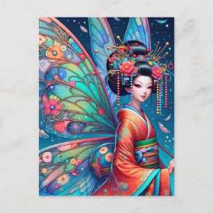 Japanese Fairy Postcard