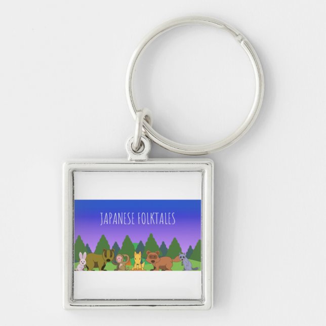 JAPANESE FALKTALES KEY RING (Front)