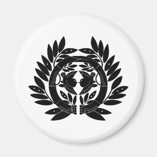 Japanese Family Crest KAMON Symbol Magnet