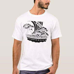 Japanese Family Crest KAMON Symbol T-Shirt