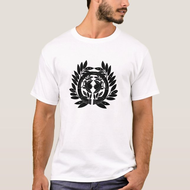 Japanese Family Crest KAMON Symbol T-Shirt (Front)