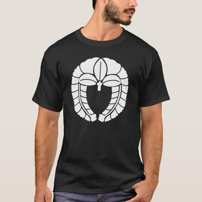 Japanese Family Crest (KAMON) Symbol T-Shirt (Front)