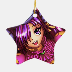 Japanese Anime Christmas Tree Decorations & Ornaments | Zazzle.co.uk