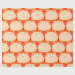 JAPANESE FAT BUNNY Wrapping Paper
