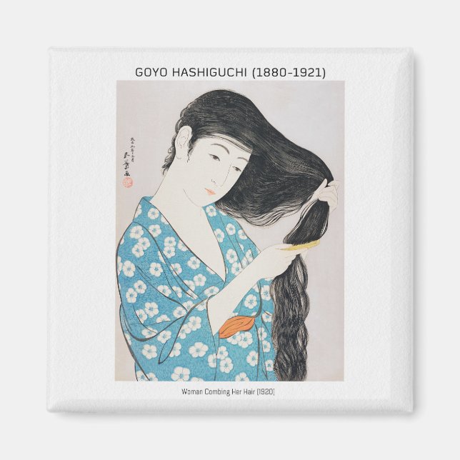 Japanese Female beauties - Goyō Hashiguchi  Magnet (Front)