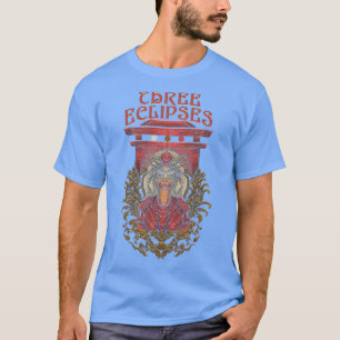 Japanese Female Samurai Warrior Torii Gate Onnabug T-Shirt