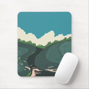 Japanese Fields Mouse Mat