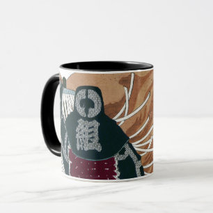 Japanese Firemen In a Sea of Flames by Yoshitoshi Mug