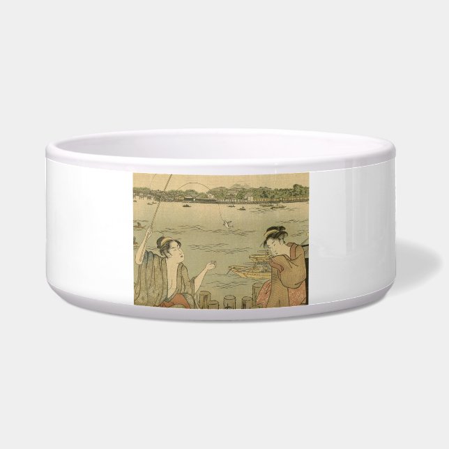 Japanese Fishing Woodblock Fishermen (Front)