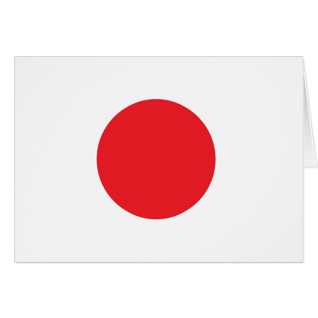 Japanese flag (Front Horizontal)