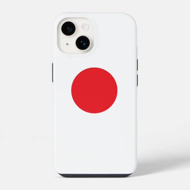 Japanese flag iPhone case (Back)