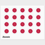 Japanese flag & Japan fashion sticker/sports 日本 Classic Round Sticker<br><div class="desc">STICKERS (Round): Japan & Japanese Flag 日本 Kanji - love my country,  travel,  holiday,  letter seals,  national patriots / sports fans</div>