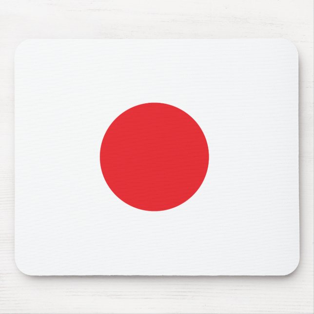 Japanese flag mouse mat (Front)