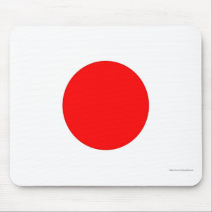Japanese Flag Mouse Mat