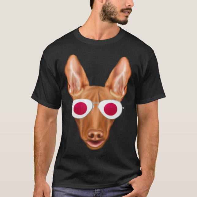 Japanese Flag Pharaoh Hound Dog Japan Pocket T-Shirt (Front)