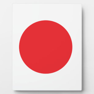 Japanese flag plaque