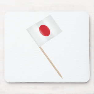 Japanese flag toothpick mouse mat
