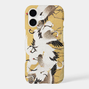 Japanese Flock Cranes Vintage Bird Rich Classic