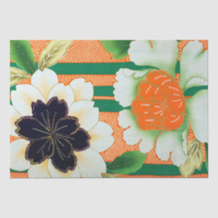 Japanese Floral Design Tissue Paper