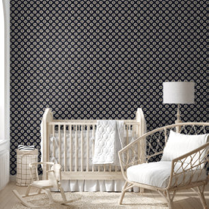 Japanese Floral Pattern Wallpaper