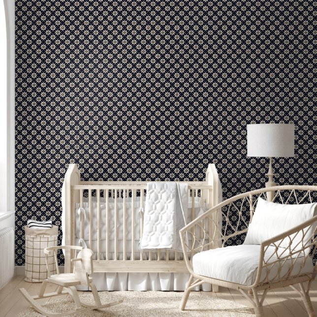 Japanese Floral Pattern Wallpaper (Kids)