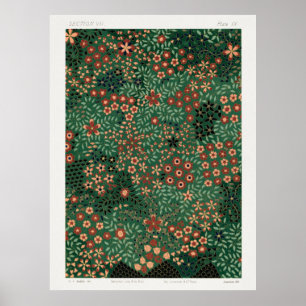 Japanese Floral Print Pattern from Section VII Pla