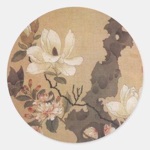 Japanese Floral Sticker