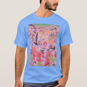 Japanese Flower Pink Sakura Pretty Cherry Blossom T-Shirt