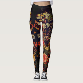 JAPANESE FLOWERS Leggings