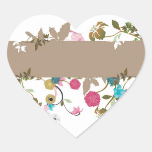 Japanese flowers Sticker