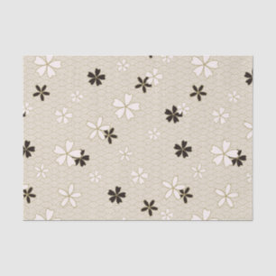 Japanese Flowers Tissue Paper