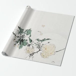 JAPANESE FLOWERS Wrapping Paper