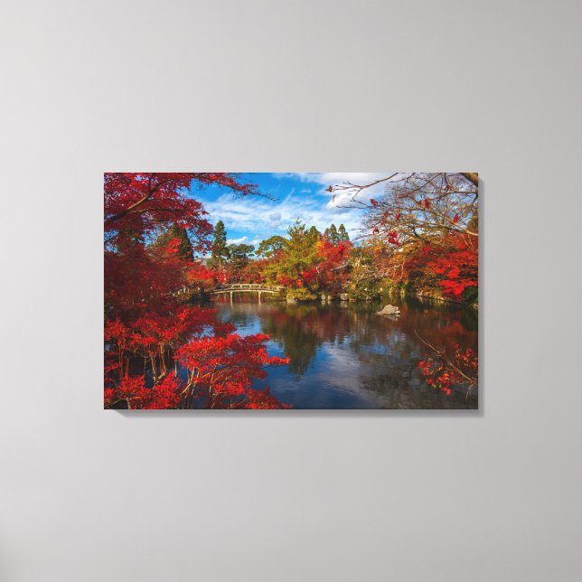 Japanese Foliage Canvas Print (Front)