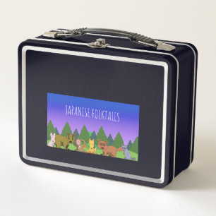 JAPANESE FOLKTALES METAL LUNCH BOX