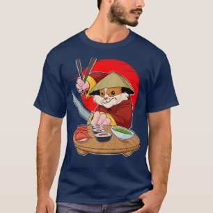 Japanese Food I Maki Lover I Samurai Sushi Guinea  T-Shirt