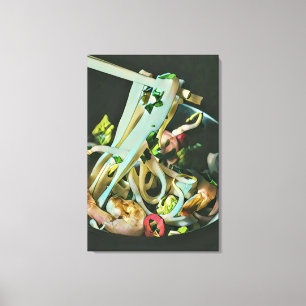 Japanese Food Lovers Gift Canvas Print