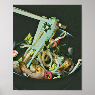 Japanese Food Lovers Gift Poster