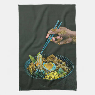 Japanese Food Lovers Tea Towel