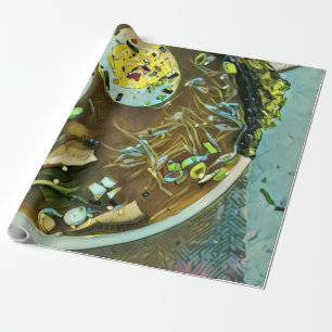 Japanese Food Lovers Wrapping Paper