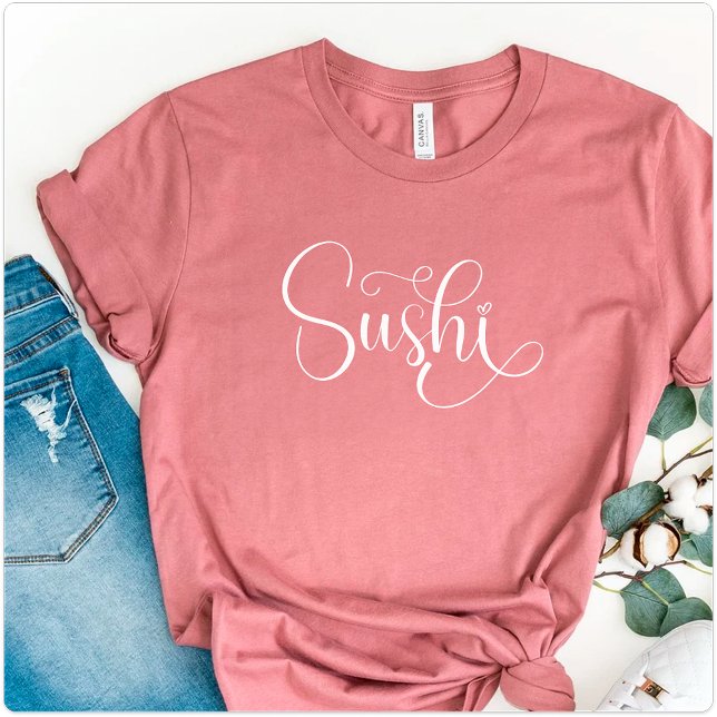 Japanese Food, Modern Sushi, Sushi Food T-Shirt (Creator Uploaded)